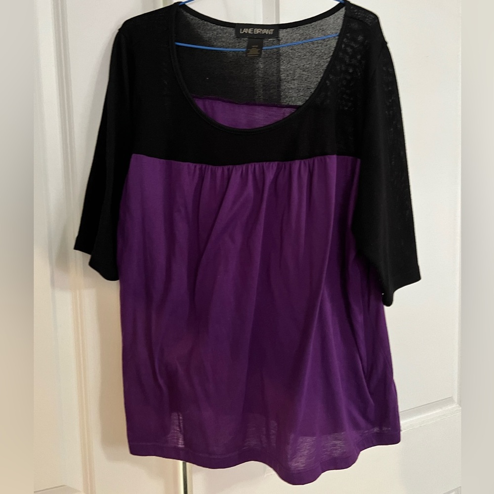 Mixed Fabric Shirt